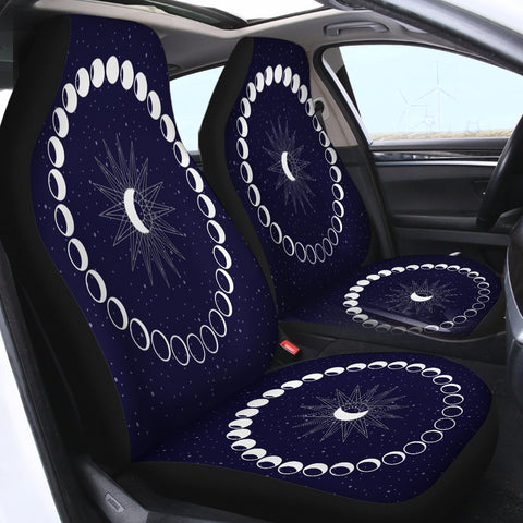 Image of Sun And Moon SWQT0039 Car Seat Covers