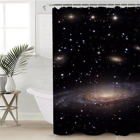 Image of Galaxy Outerspace Themed Curtain