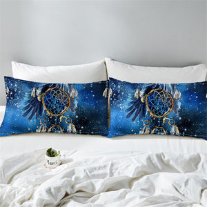Snowy Dream Catcher Cosmic Pillowcase