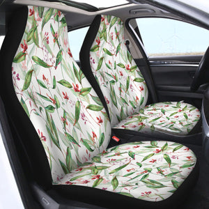 Flowers And Leaves SWQT2332 Car Seat Covers