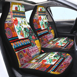 Mandala Patchwork SWQT2324 Car Seat Covers