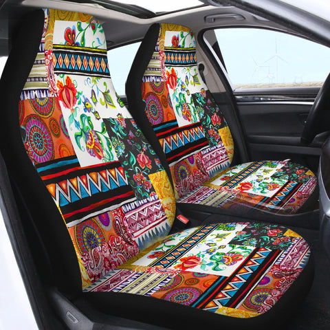 Image of Mandala Patchwork SWQT2324 Car Seat Covers