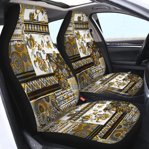 Luxury Europe Patchwork SWQT2326 Car Seat Covers