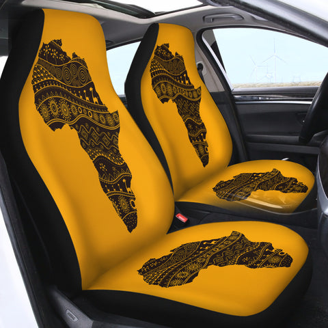 Image of The Map SWQT0831 Car Seat Covers