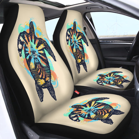 Image of The Original Sea Turtle SWQT0680 Car Seat Covers