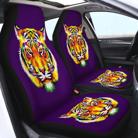 Image of Tiger Face SWQT2049 Car Seat Covers