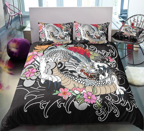 Image of Traditional Dragon Bedding Set - Beddingify