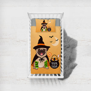 Trick or Treat SWCC0681 Crib Bedding, Crib Fitted Sheet, Crib Blanket