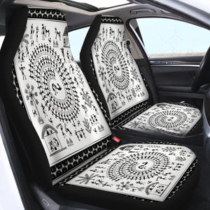 African Pattern SWQT2178 Car Seat Covers