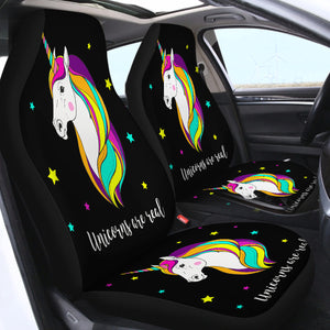 Unicorn Are Real SWQT0844 Car Seat Covers