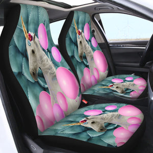 Unicorn Balloon SWQT2485 Car Seat Covers