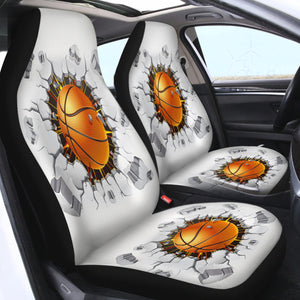 Basketball SWQT0825 Car Seat Covers