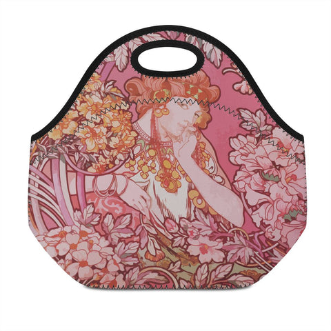 Image of Art Nouveau design Neoprene Lunch Bags