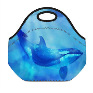 Cute Orca Sea Neoprene Lunch Bags