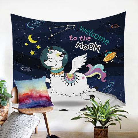 Image of Moon Sheep SW0008 Tapestry