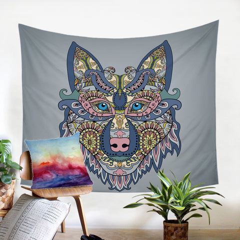 Image of Grey Wolf SW0025 Tapestry