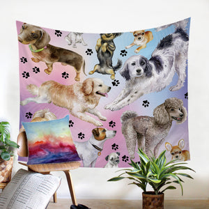 Puppies Patterns SW0005 Tapestry