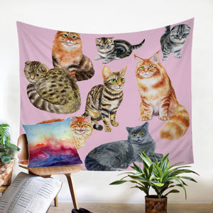 Kitty Cats SW0033 Tapestry