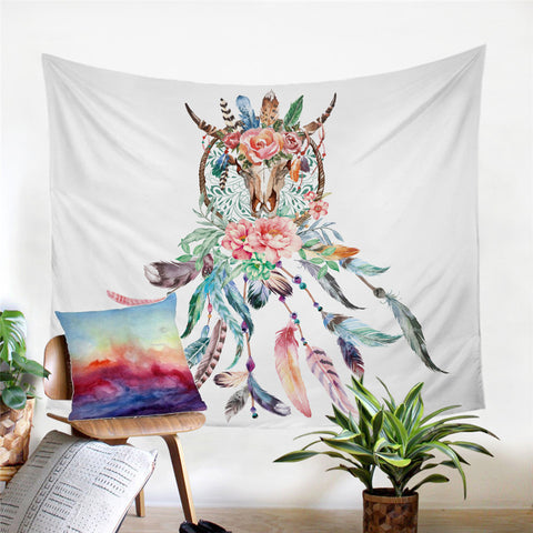Image of Tribal Dream Catcher Tapestry - Beddingify