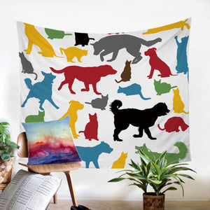 Animal Shapes SW0015 Tapestry