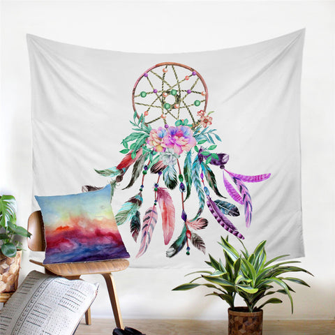 Image of Atomic Dream Catcher Tapestry - Beddingify