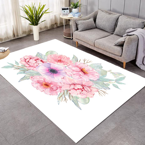 Image of Pastel Flowers SW2411 Rug