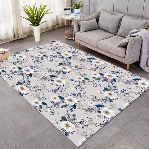 Image of White Daisy SW2166 Rug