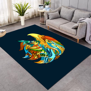 Stylized Hawk SW1827 Rug