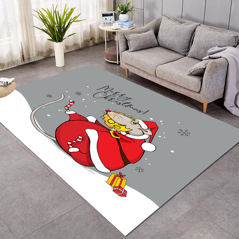 Image of Santa Mouse SW2524 Rug