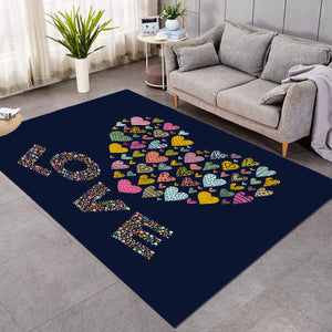 Love Heart Shape SW2181 Rug