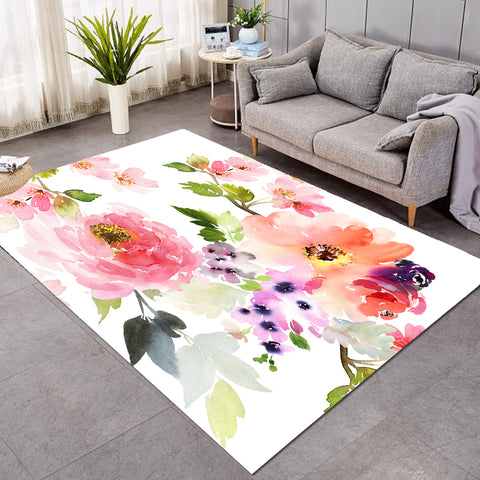 Image of Flowers SW2410 Rug
