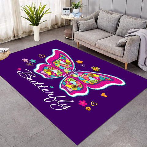 Image of Beautiful Butterfly SW2487 Rug