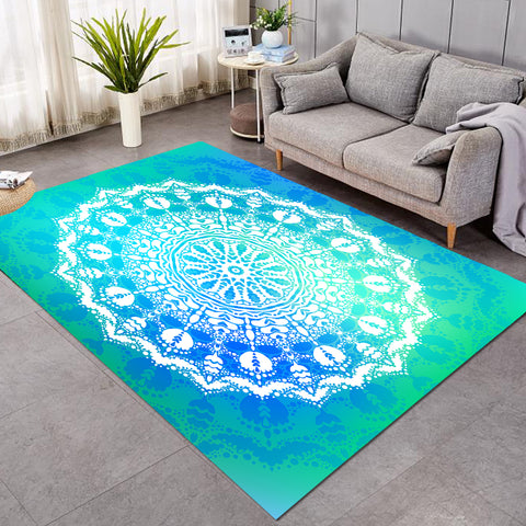 Image of Aquatic Mandala SW2414 Rug