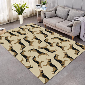 German Shepherd SW2498 Rug