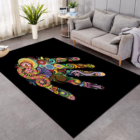 Image of Stylized Hand SW1916 Rug