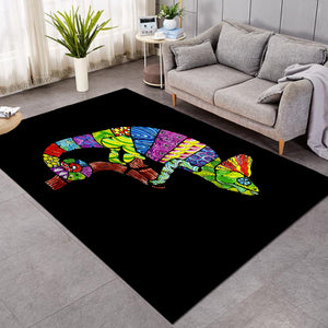 Stylized Chameleon SW2008 Rug