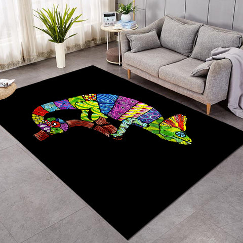 Image of Stylized Chameleon SW2008 Rug