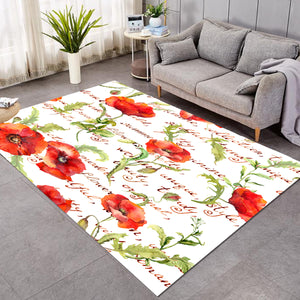 Red Poppy SW2342 Rug