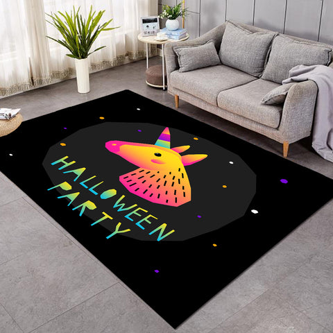 Image of Halloween Unicorn SW1753 Rug