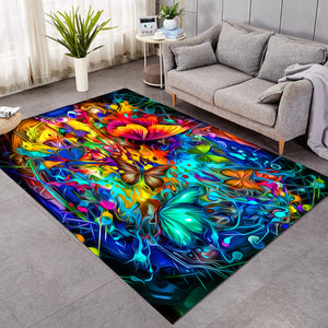 Hallucinating Butterflies SW2253 Rug