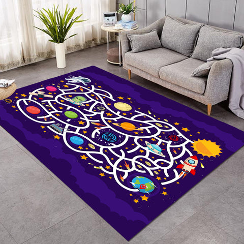 Image of Boardgame Planetary Maze SW1711 Rug