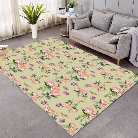 Image of Minty Roses SW2244 Rug