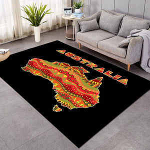 Australia Map SW1845 Rug