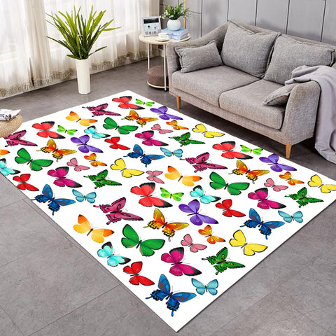 Image of Brilliant Butterflies SW2465 Rug