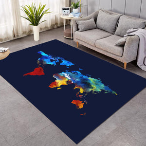 World Map SW1907 Rug