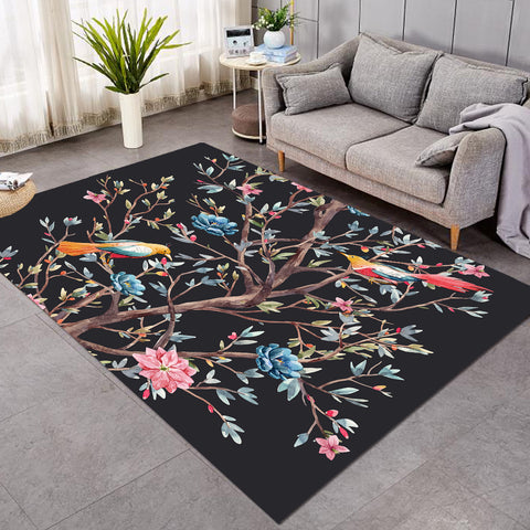 Image of Flowers & Birds SW2325 Rug