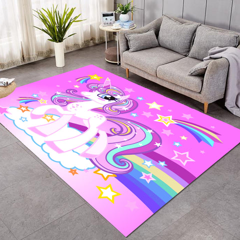 Image of Girly Unicorn SW2009 Rug