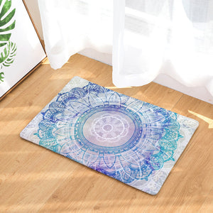 Spiritual Mandala Misty Door Mat