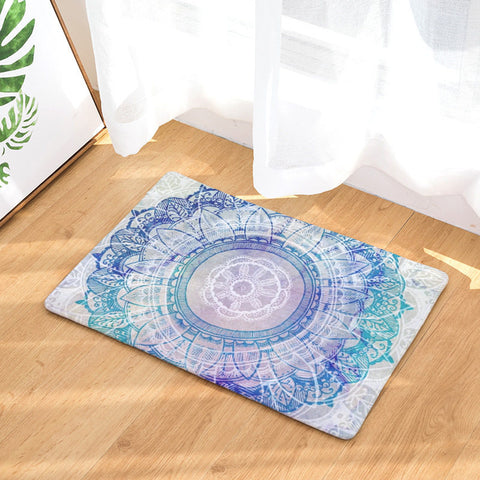 Image of Spiritual Mandala Misty Door Mat