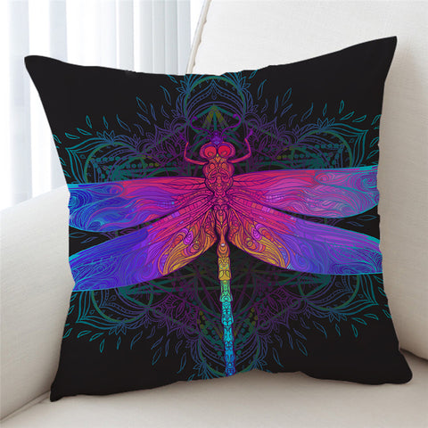 Image of Infrared Dragonfly Cushion Cover - Beddingify